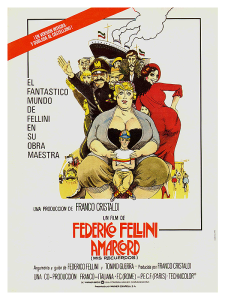 Póster Amarcord, edición española