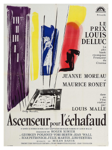 Póster Ascensor para el Cadalso de Louis Malle
