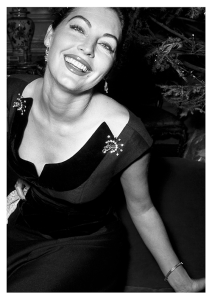 Póster Ava Gardner, Roma 1954