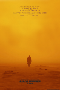 Póster Blade Runner 2049 atardecer