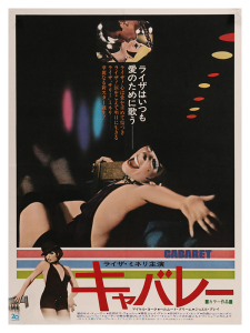 Póster Cabaret, edición japonesa