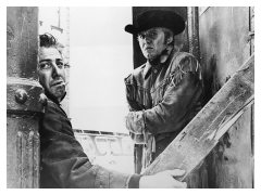 Póster Cowboy de medianoche, escena