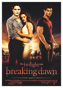 Póster La saga Crepúsculo: Amanecer - Parte 1