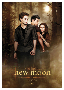 Póster La saga Crepúsculo: Luna nueva 