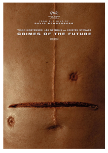 Póster Crimes of the Future, 2022 