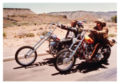 Póster Easy Rider (Buscando mi destino), escena