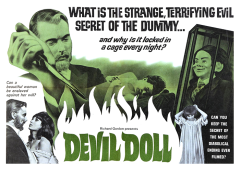 Póster El muñeco diabólico, 1964