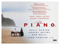 Póster El piano, 1993