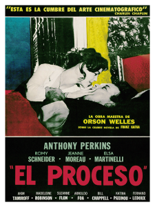 Póster El proceso, edición española
