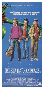 Póster Exploradores, 1985