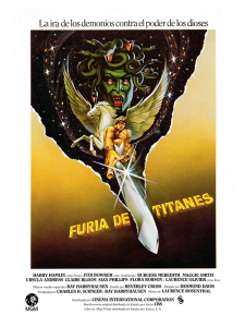 Póster Furia de titanes