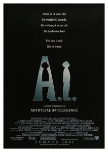 Póster A.I. Inteligencia Artificial