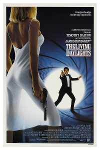 Póster James Bond, Alta tensión 1987