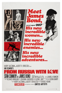 Póster James Bond, Desde Rusia con amor 