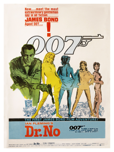 Póster James Bond, Agente 007 contra el Dr. No