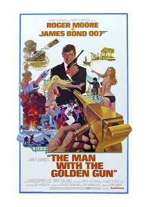 Póster James Bond, El hombre de la pistola de oro