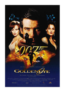 Póster James Bond, Goldeneye 1995