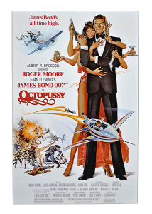 Póster James Bond, Octopussy