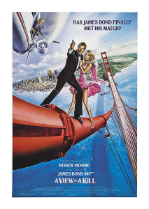 Póster James Bond, Panorama para matar