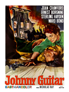 Póster Johnny Guitar, edición italiana