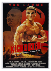 Póster Kickboxer, 1989