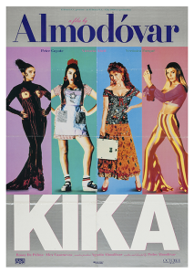 Póster Kika, edición americana