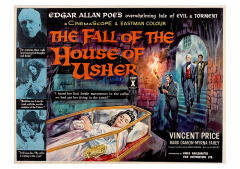 Póster La caída de la casa Usher 
