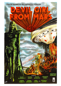 Póster Devil Girl from Mars