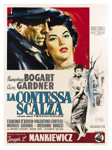 Póster La condesa descalza, edición italiana