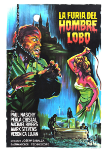 Póster La furia del Hombre Lobo