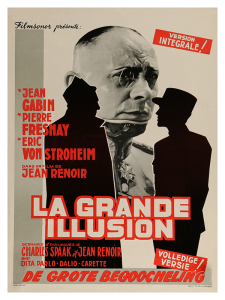 Póster La gran ilusión, edición belga