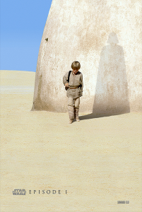 Póster La guerra de las galaxias. Episodio I: La amenaza fantasma, Anakin Skywalker sombra