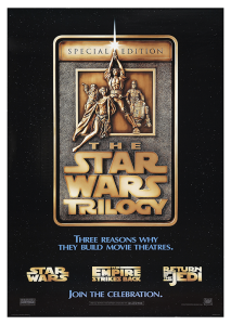Póster La guerra de las galaxias. Episodio IV: Una nueva esperanza, trilogía
