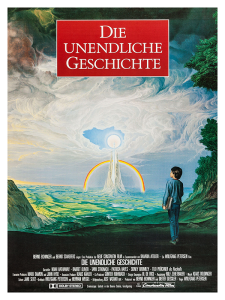 Póster La historia interminable, edición alemana 1984