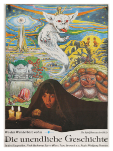 Póster La historia interminable, edición alemana