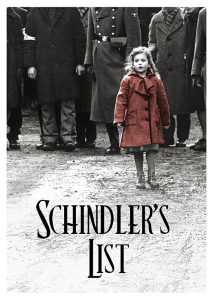 Póster La lista de Schindler, escena