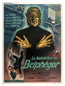 Póster La malédiction de Belphégor