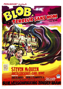 Póster La masa devoradora, edición belga