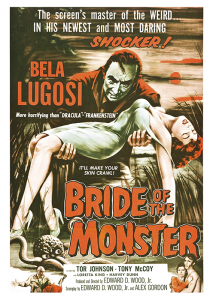 Póster La novia del Monstruo, Ed Wood