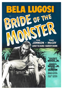 Póster La novia del Monstruo, 1955