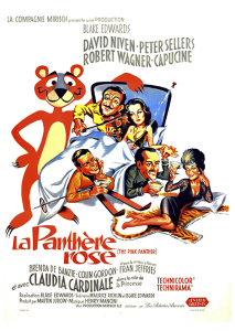 Póster La pantera rosa, 1963