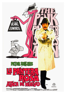 Póster La pantera rosa ataca de nuevo, edición española