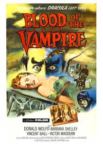 Póster La sangre del vampiro
