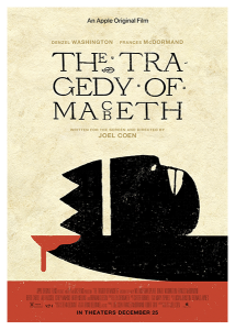 Póster La tragedia de Macbeth, 2021