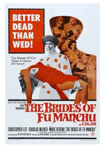 Póster Las novias de Fu Manchú, 1966