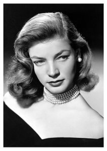 Póster Lauren Bacall, retrato