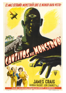 Póster The Cyclops, edición mexicana