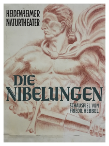 Póster Los Nibelungos: Obra de teatro