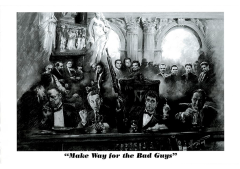 Póster Make a way for the bad guys