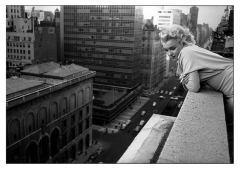 Póster Marilyn Monroe, on the roof